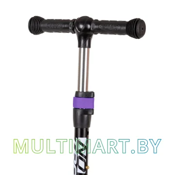 Самокат Novatrack RainBow Basic Black New 120BB.RAINBOW.BVT22 (фиолетовый, 2022) картинка 6